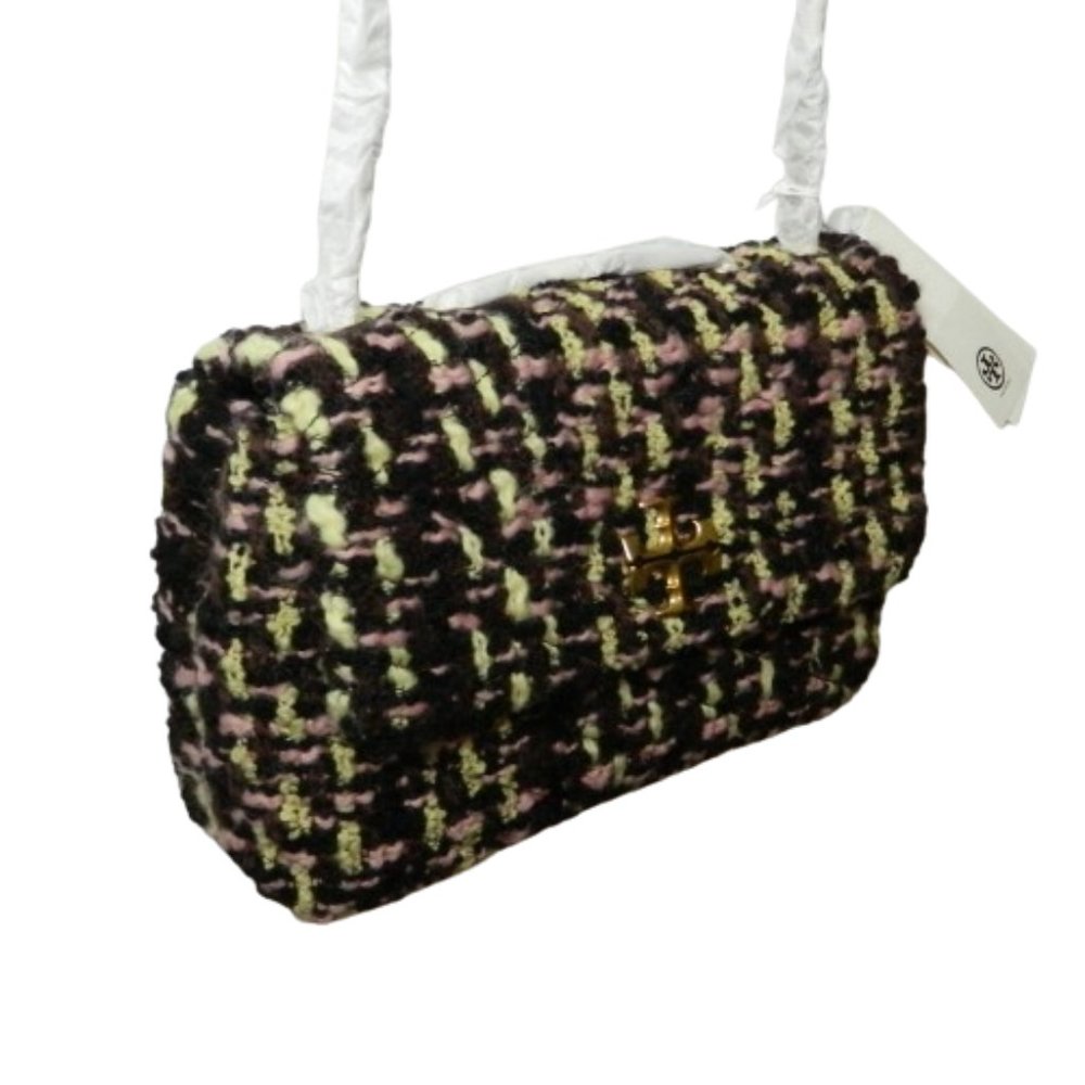 Tory Burch $548 152344 Kira Tweed Small Convertible Multi Shoulder Bag NWT! - Picture 7 of 9